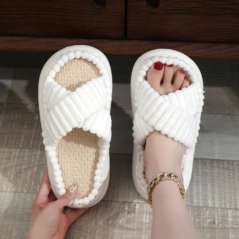 Home Slippers Open-Toe
