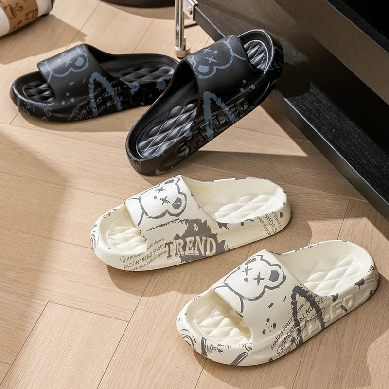 Cartoon Bear Soft Slides