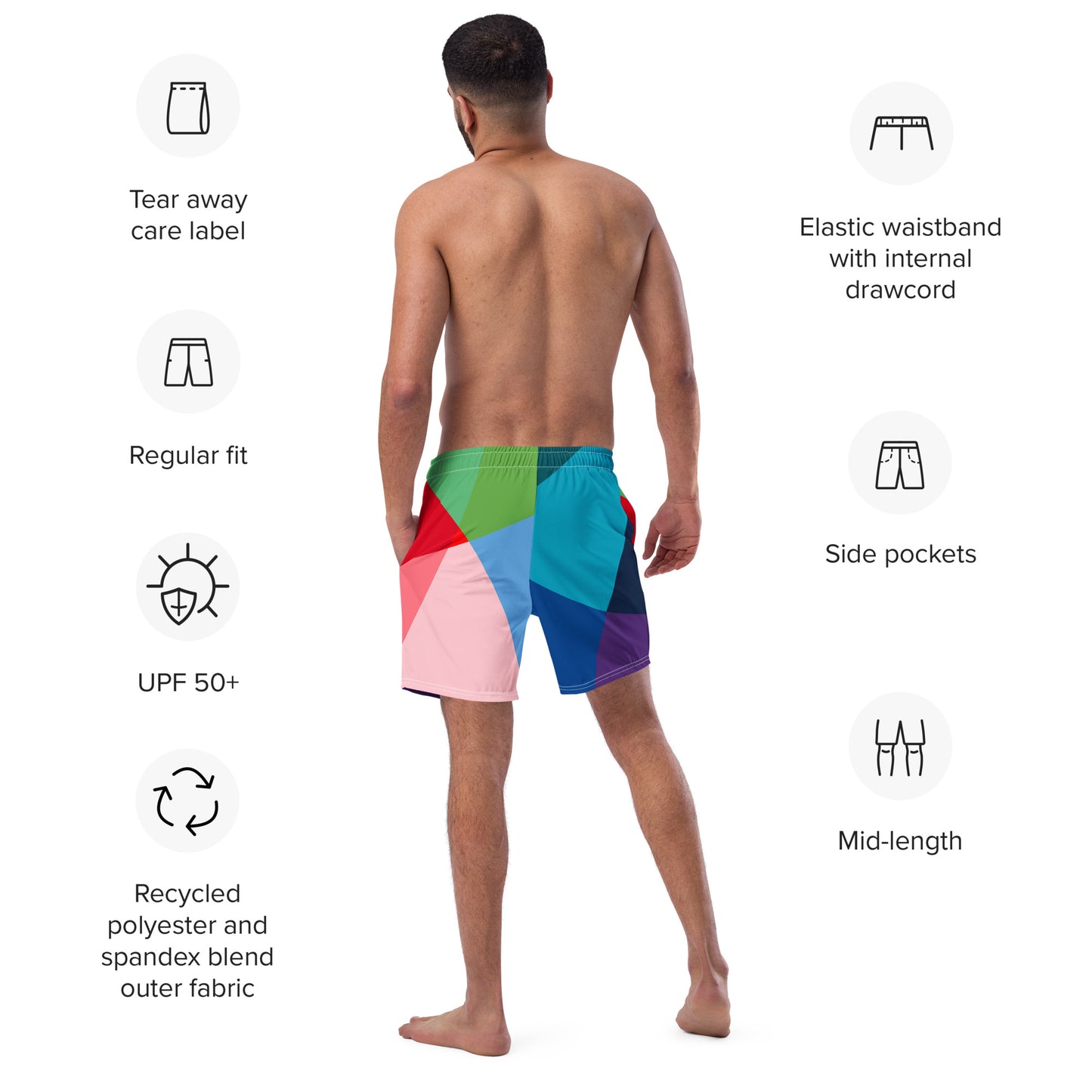 Men's swim trunks