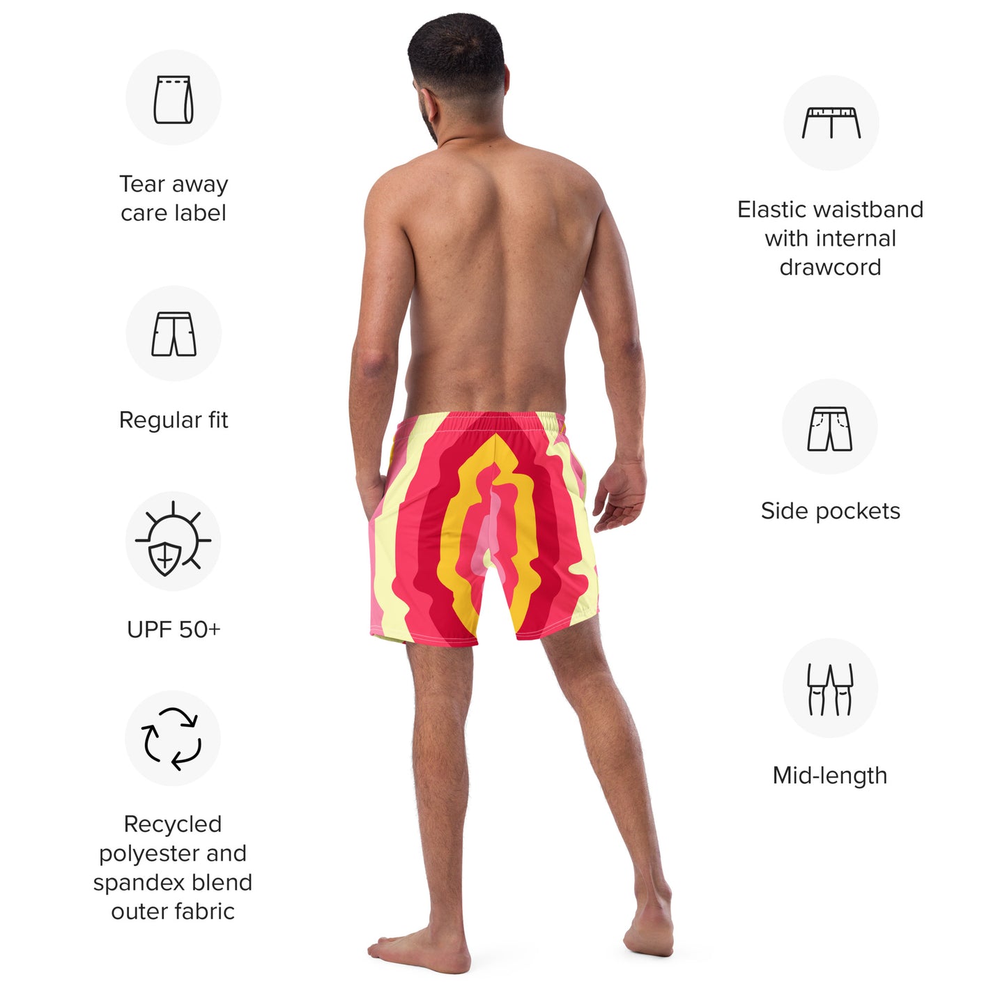 Men's swim trunks