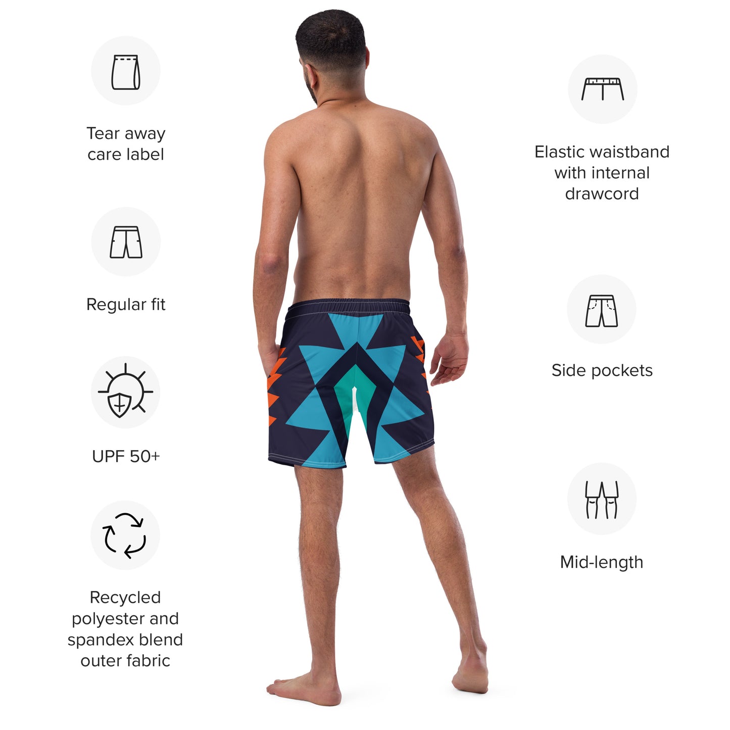 Men's swim trunks
