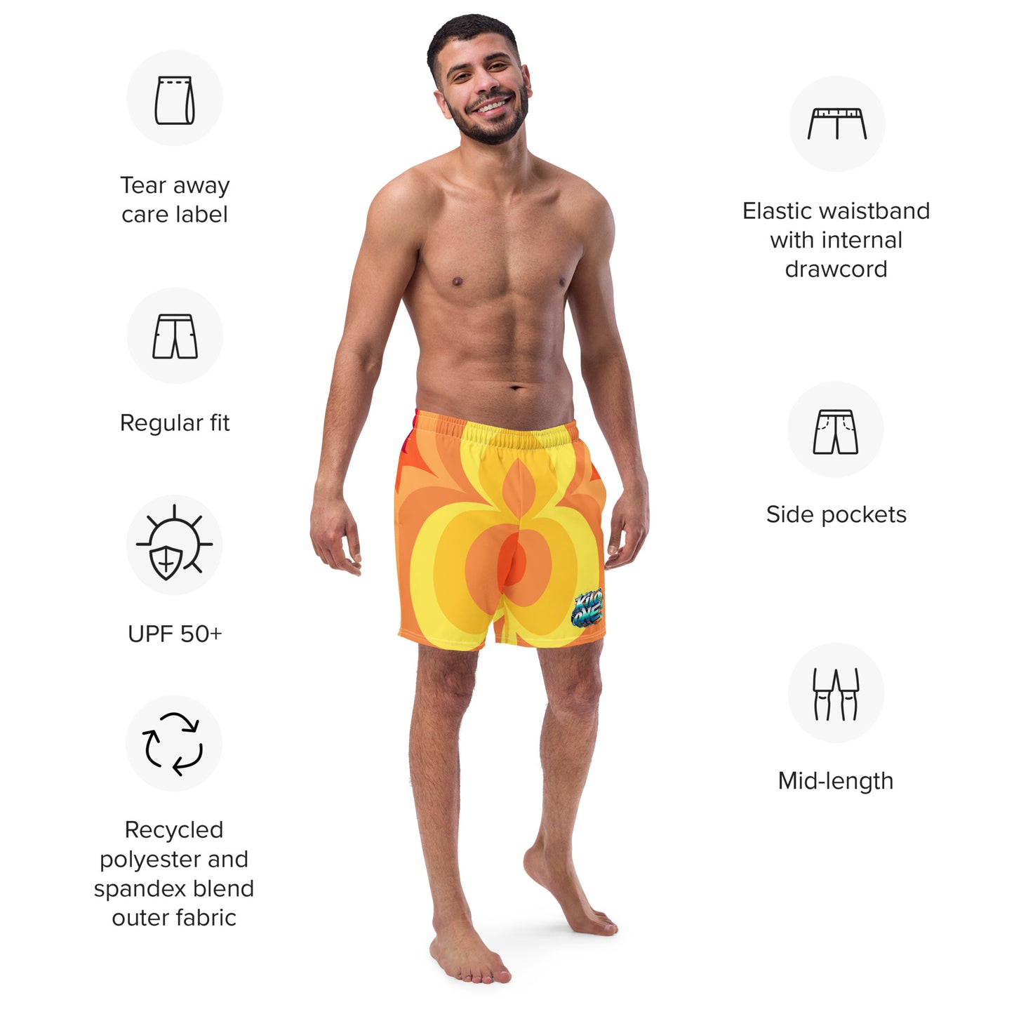 Men's swim trunks