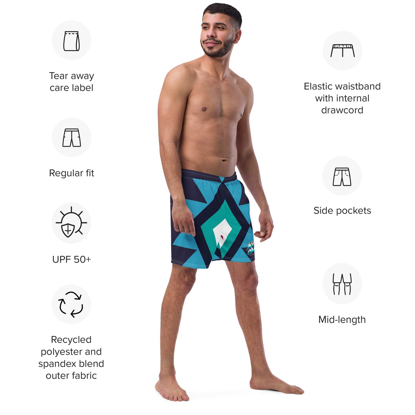 Men's swim trunks