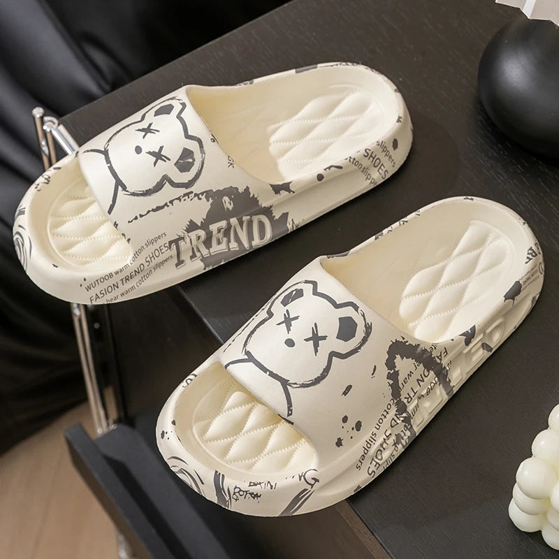 Cartoon Bear Soft Slides