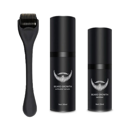 Beard Growth Promoter Kit