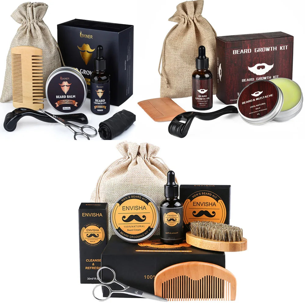 Beard Kit For Men - Essential Oils