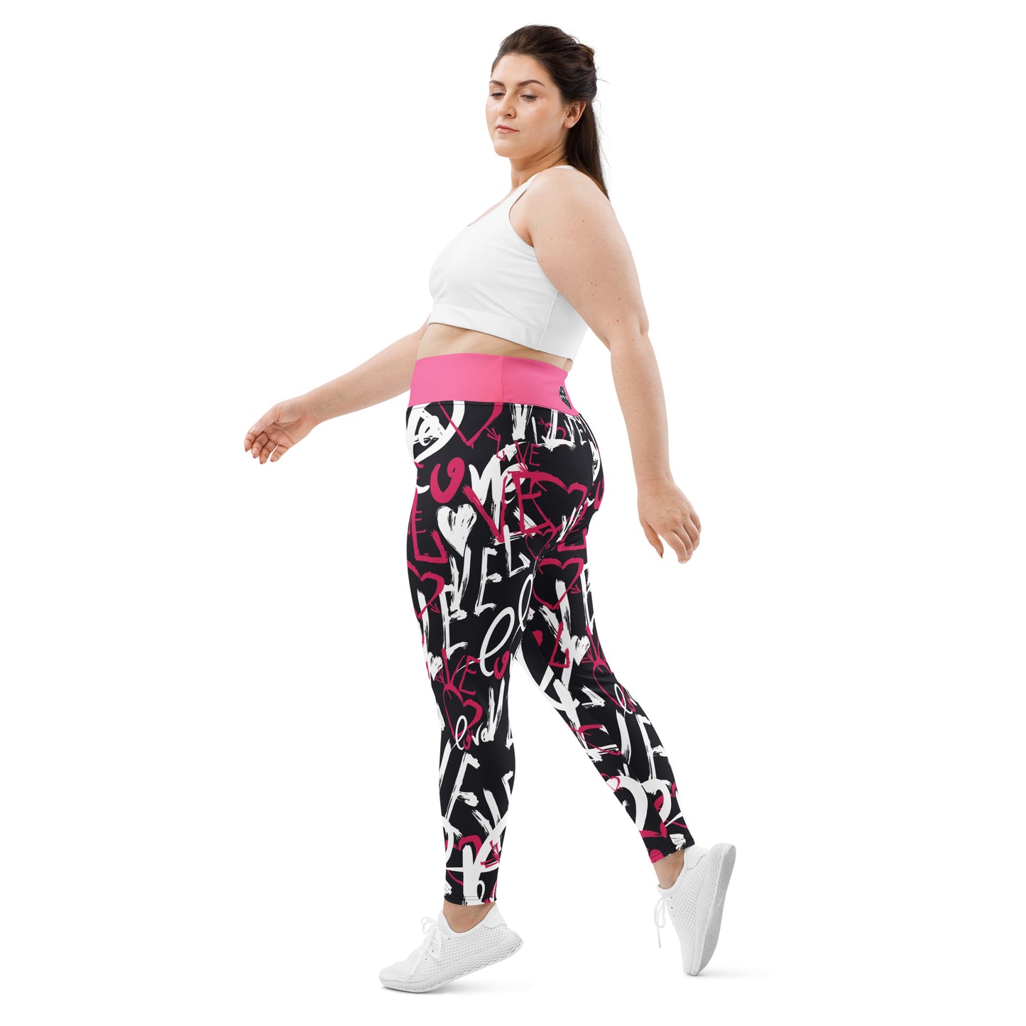 All-Over Print Plus Size Leggings