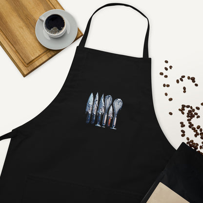 Embroidered Apron