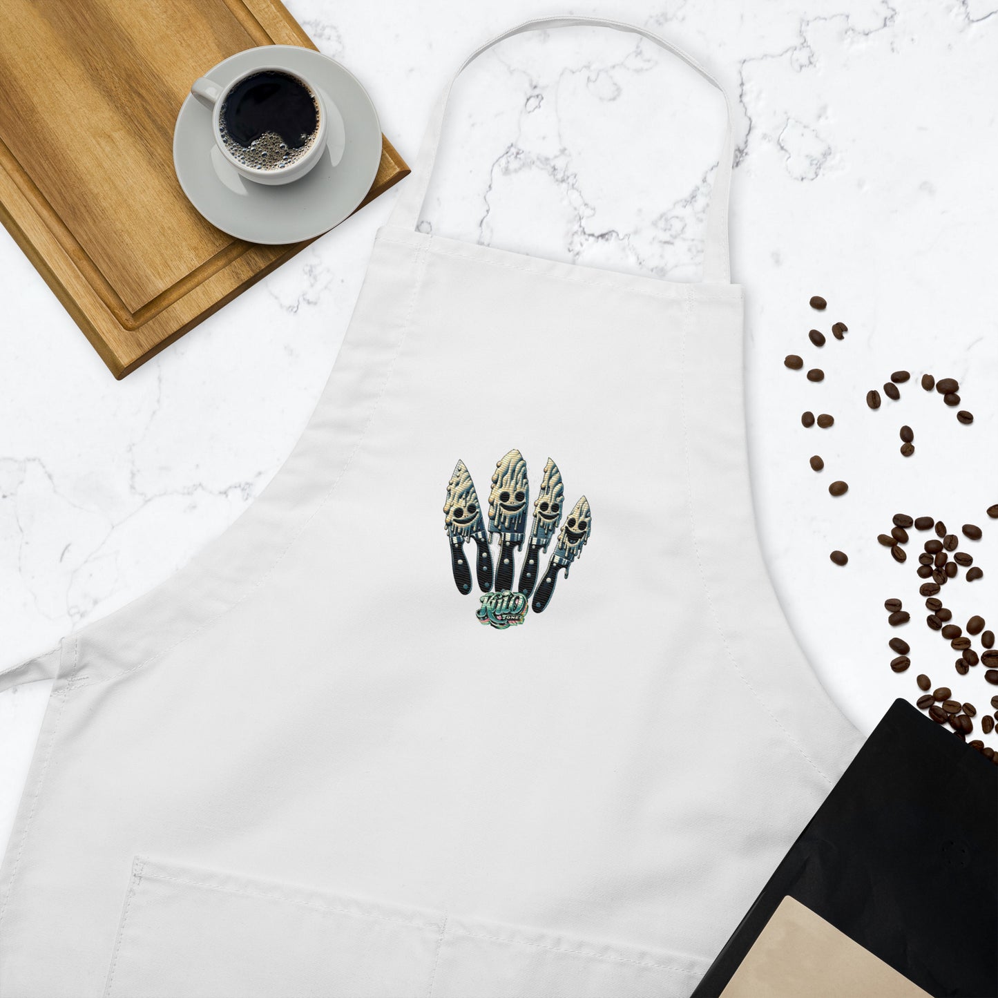 Embroidered Apron